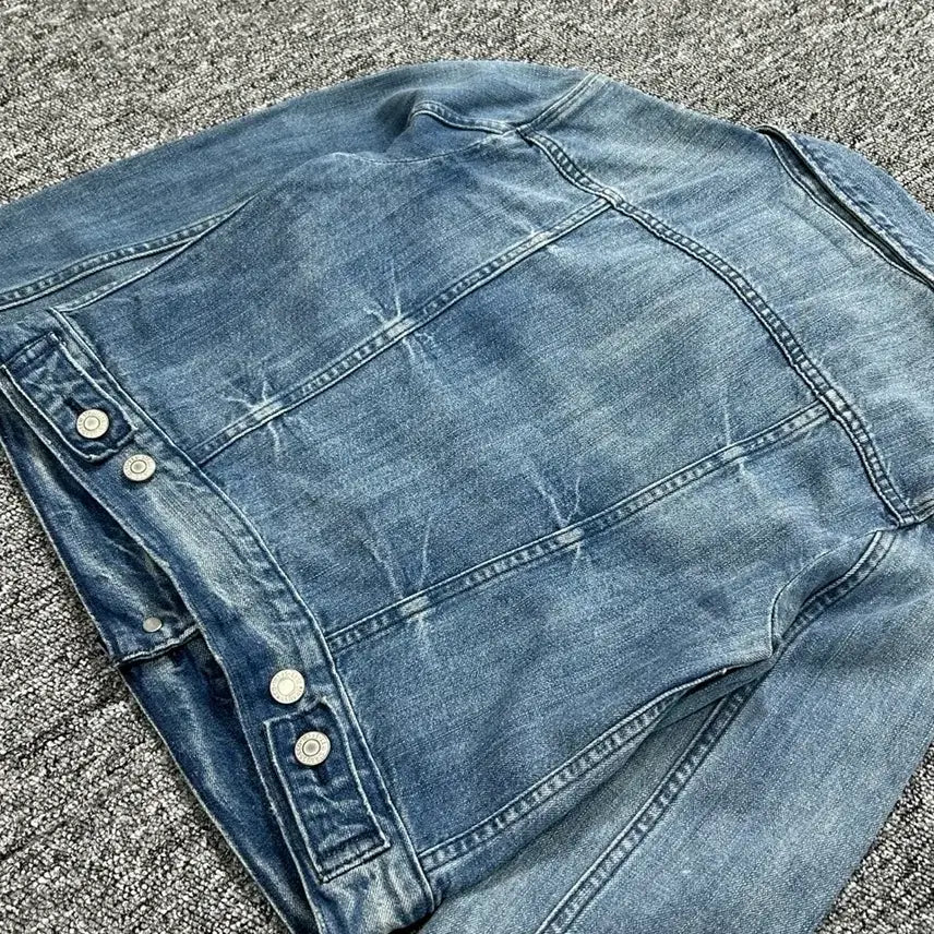 [BUNJANG] Levi's Standard Denim Crop Jacket / 리바이스 스탠다드 데님 크롭 자켓