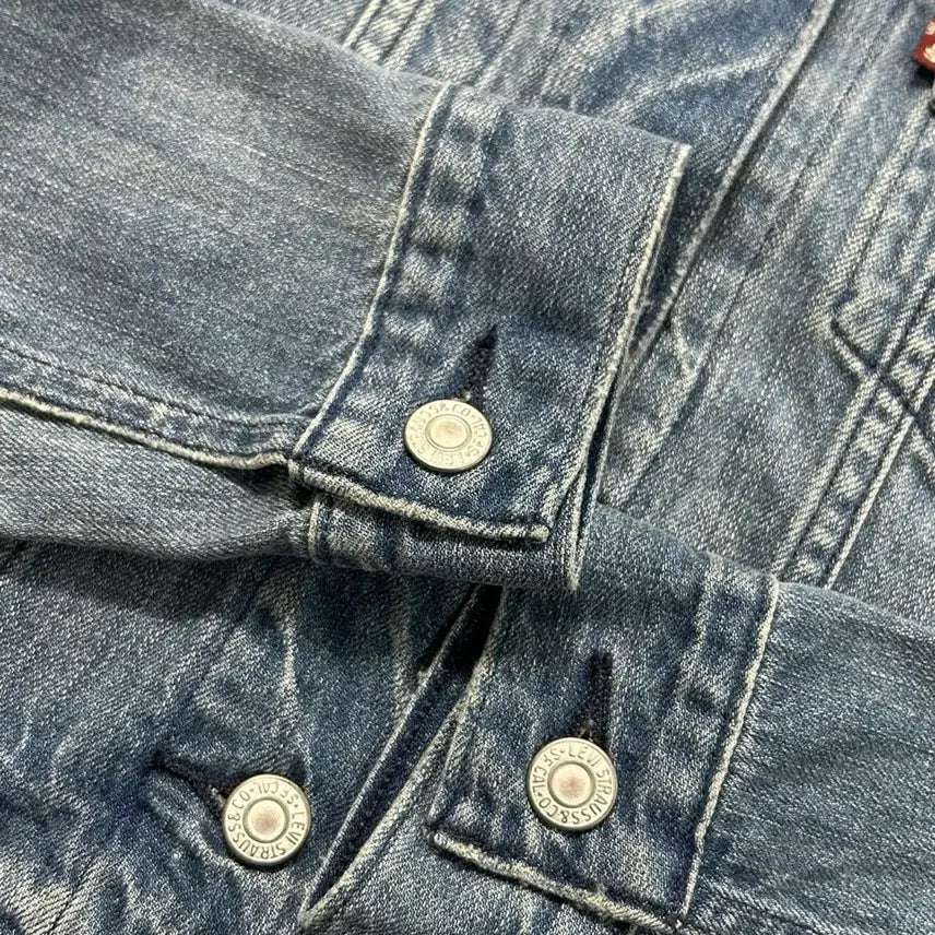 [BUNJANG] Levi's Standard Denim Crop Jacket / 리바이스 스탠다드 데님 크롭 자켓