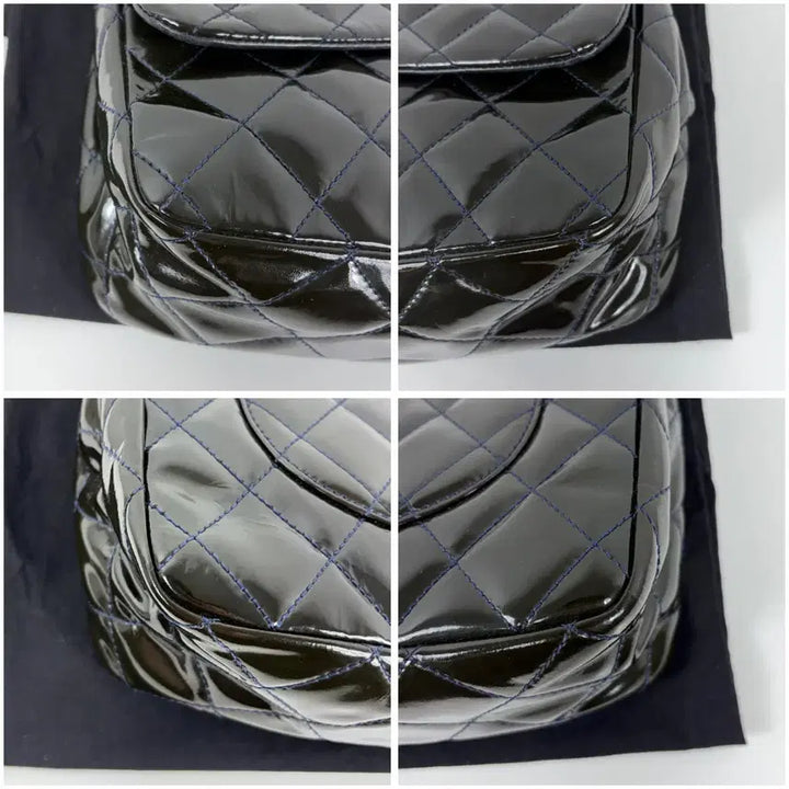 [BUNJANG] Chanel Patent Leather Large Flap Bag / 13번대 샤넬 페이던트 라지 플랩백