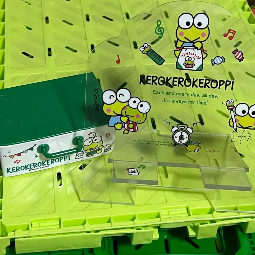 [BUNJANG] Kerropi Acrylic Phone Stand with Mini Drawer Bundle Set / 케로피 아크릴 휴대폰 거치대 받침대 미니 서랍 메모지 일괼