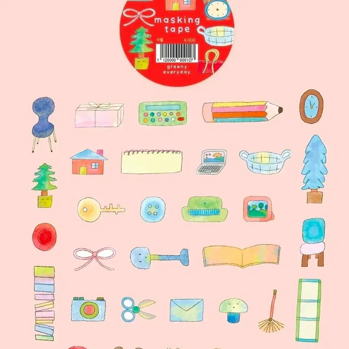 [BUNJANG] Grene Everyday Masking Tape / 그리니에브리데이 마스킹테이프