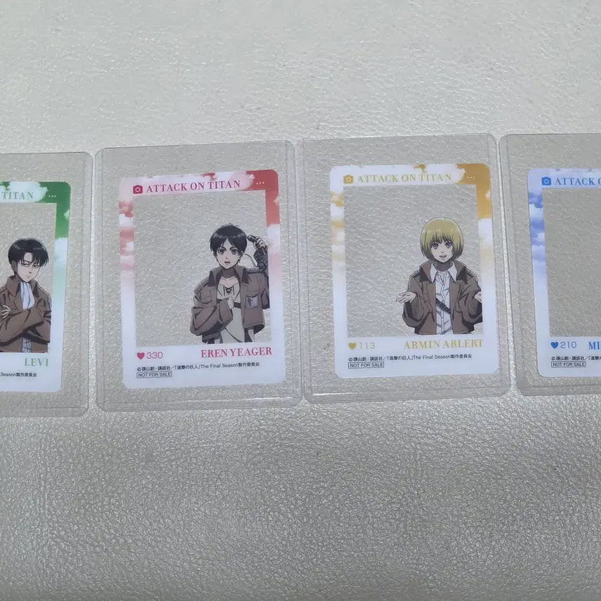 [BUNJANG] Attack on Titan Chibi Acrylic Stand / (일괄)진격의거인 치비 꼬마 아크릴 스탠드