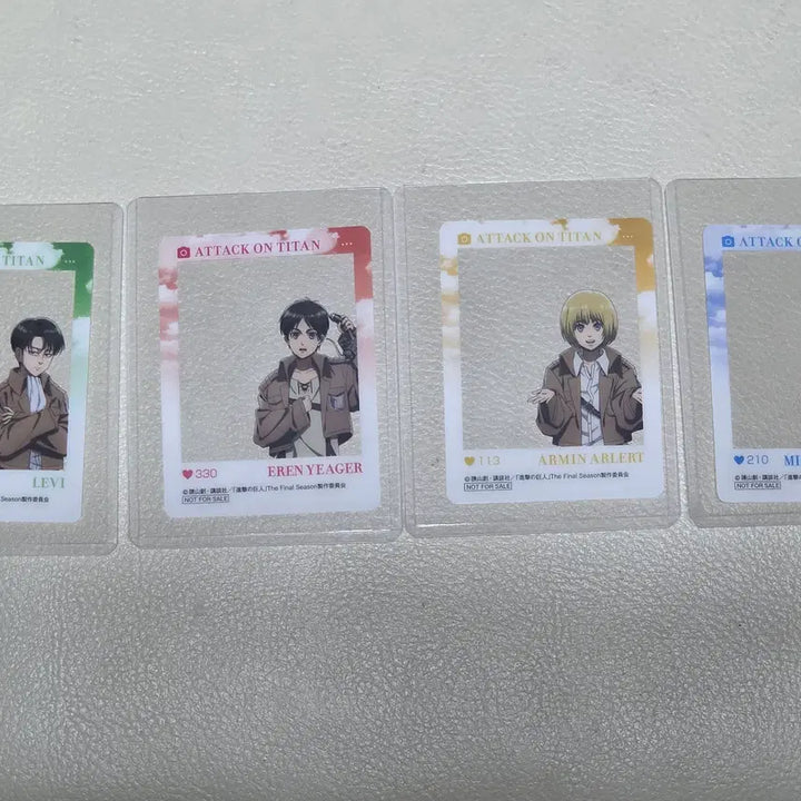 [BUNJANG] Attack on Titan Chibi Acrylic Stand / (일괄)진격의거인 치비 꼬마 아크릴 스탠드