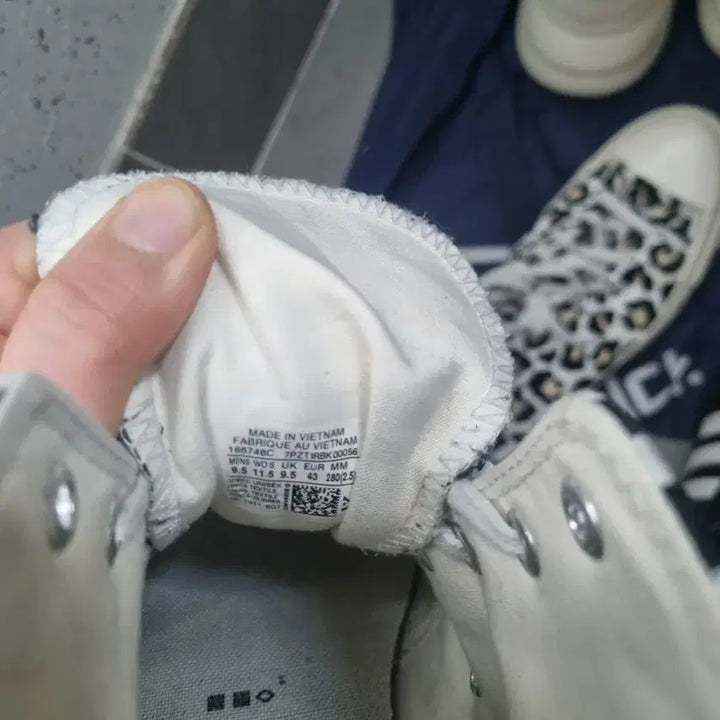 [BUNJANG] Converse All Star Leopard High Sneakers / 컨버스 올스타 하이 레오파드 스니커즈