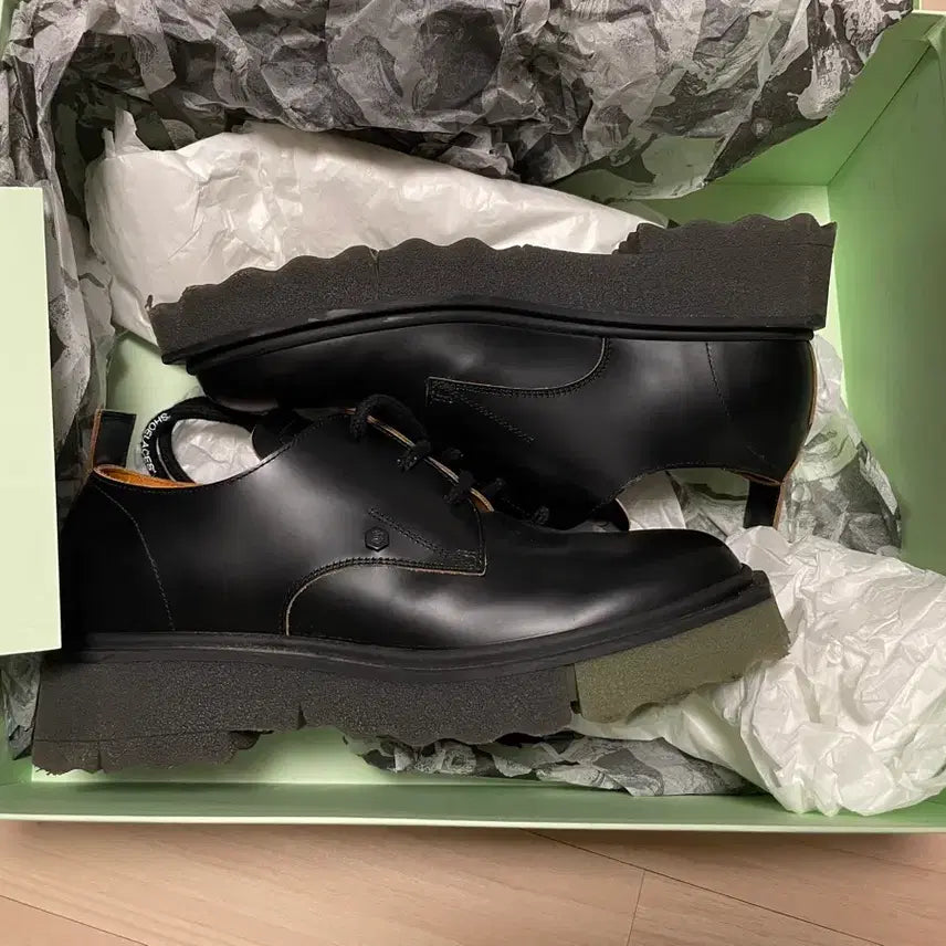 [BUNJANG] Off-White Derby Shoes / [41] 오프화이트 스폰지 솔 더비