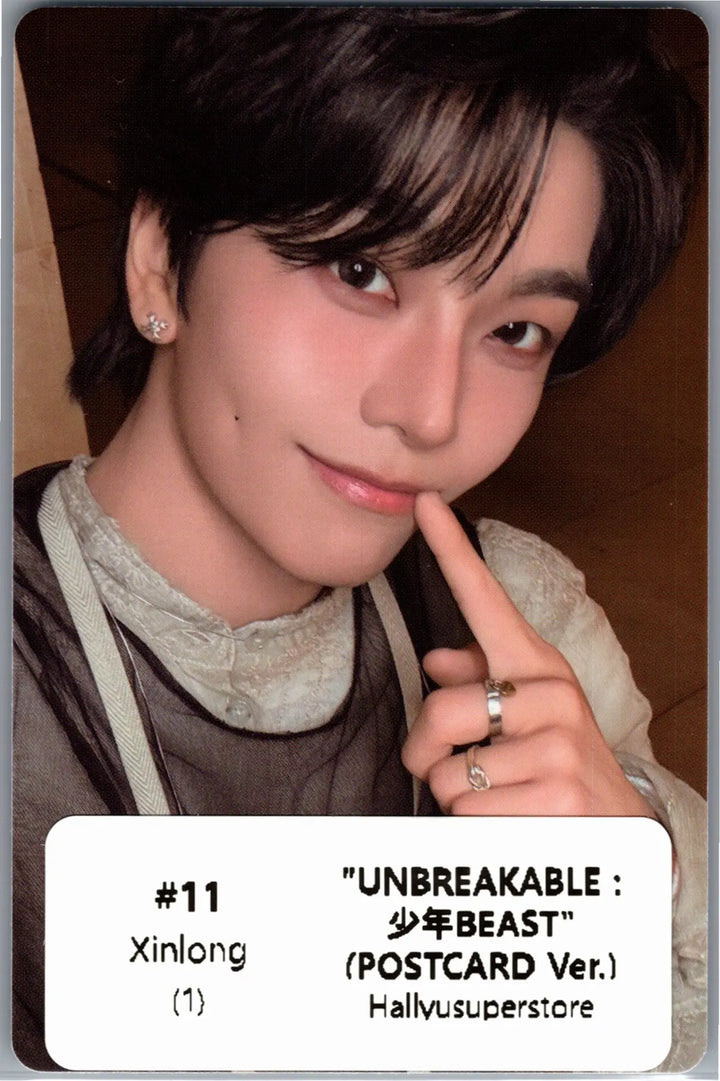 ALPHA DRIVE ONE "UNBREAKABLE : 少年BEAST" - Official Photocard (POSTCARD Ver.) [26.08.26]