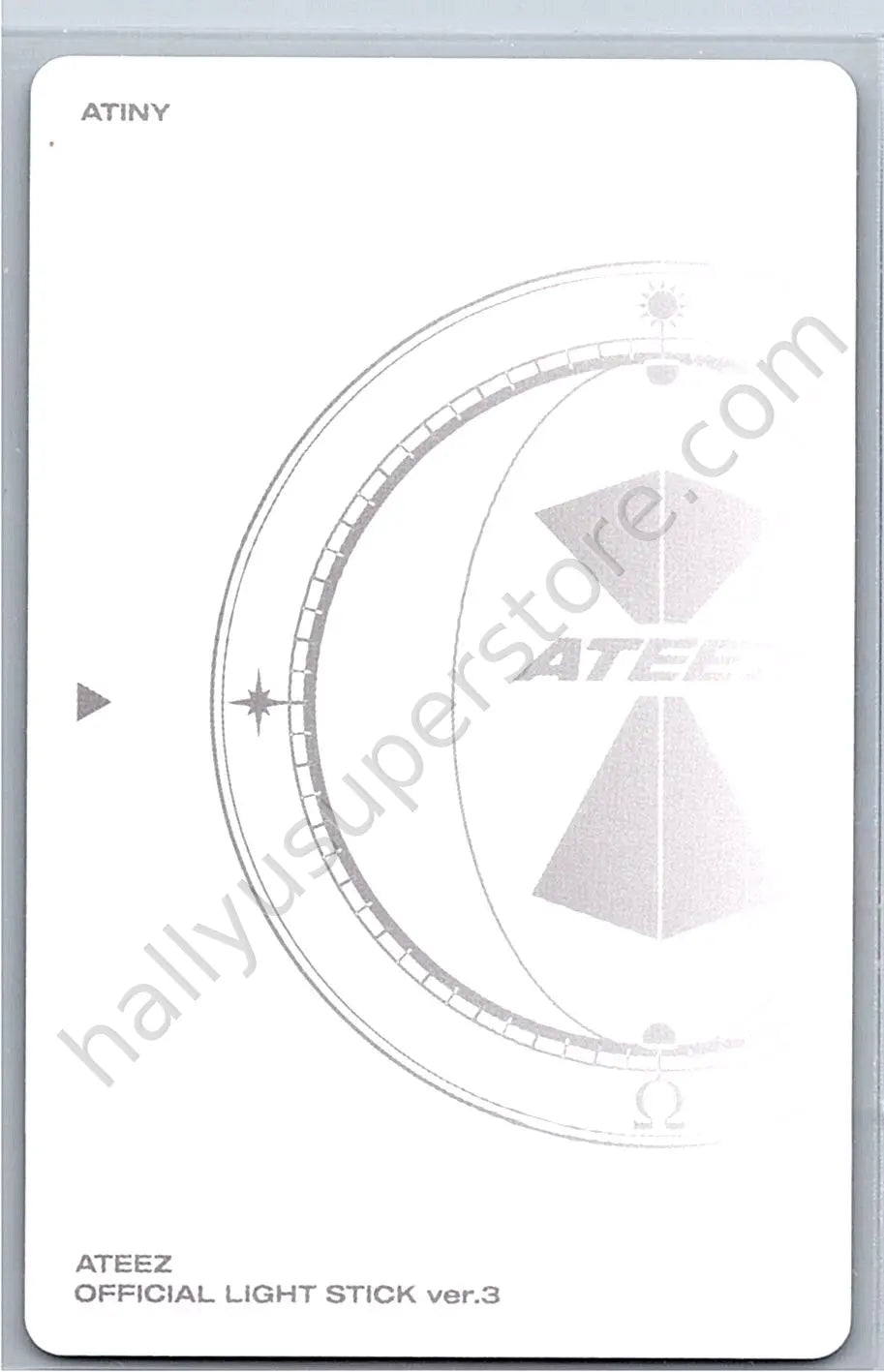 ATEEZ - San - OFFICIAL LIGHT STICK VER.3 lightstick merch photocard
