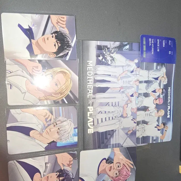 플레이브 메디힐 포카 엽서 티켓 일괄