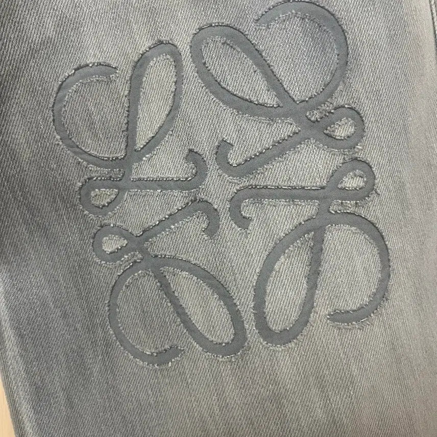 [BUNJANG] Loewe Anagram Gray Denim Pants 48 / 로에베 아나그램 그레이 데님 팬츠 48
