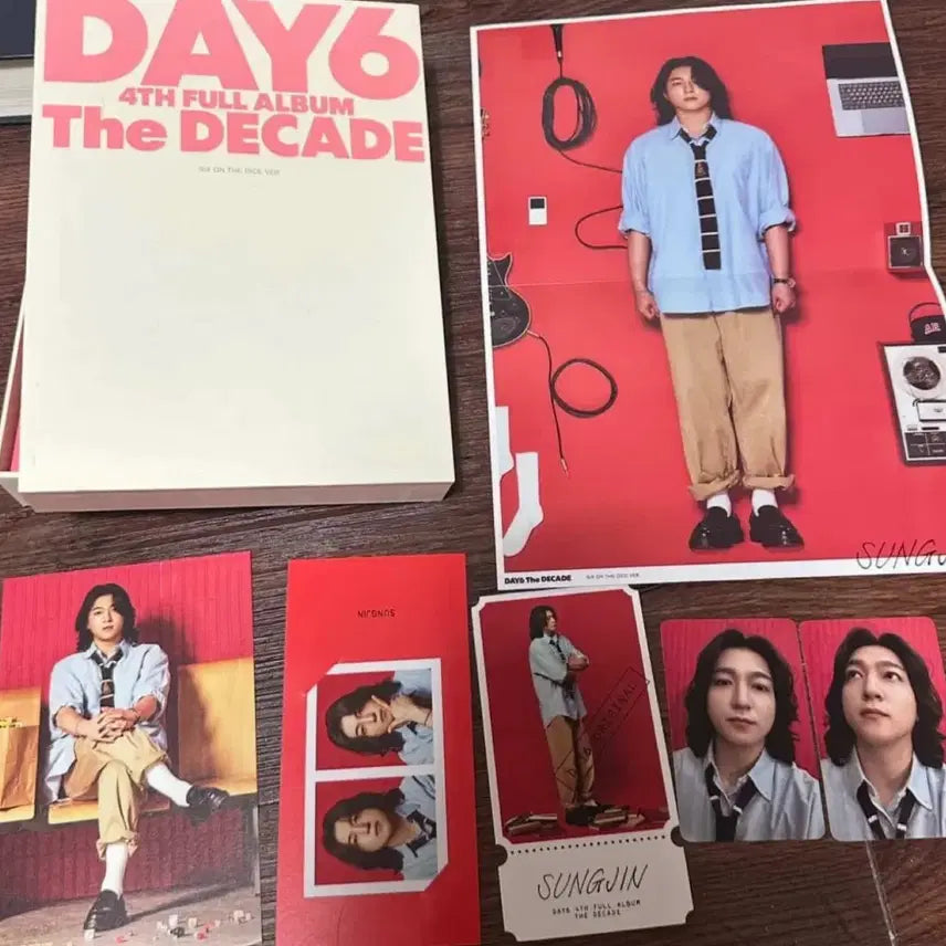 네컷X) 데이식스 <THE DECADE> 성진 풀셋 앨범 (다이스 풀세트