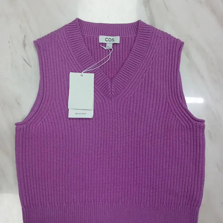 [BUNJANG] COS V-Neck Knit Vest (Size S) / [미사용 새상품 좋습니다] 코스 여성 브이넥 니트 조끼 유로 S 사이즈
