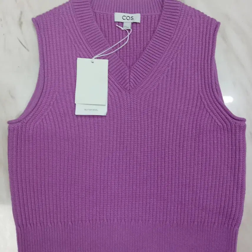 [BUNJANG] COS V-Neck Knit Vest (Size S) / [미사용 새상품 좋습니다] 코스 여성 브이넥 니트 조끼 유로 S 사이즈