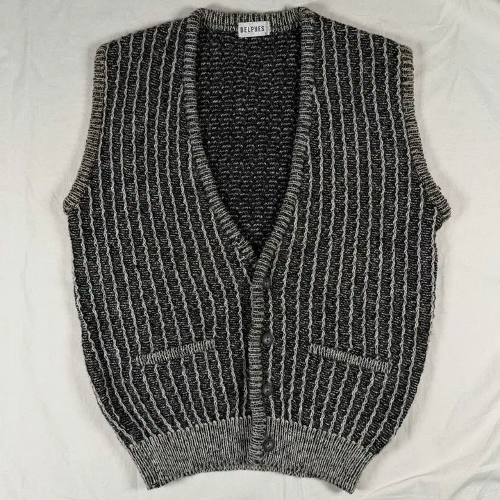 [BUNJANG] Vintage Knit Vest / 빈티지 니트 조끼 베스트