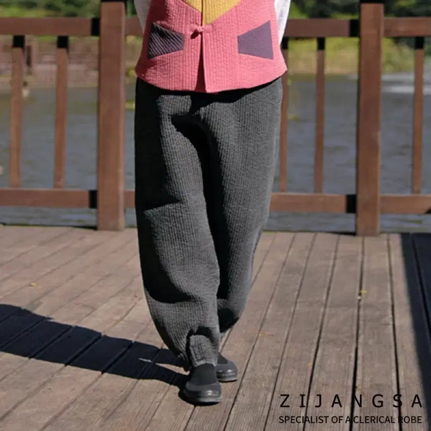 [BUNJANG] Buddhist Temple Clothing Nubi Pants / 지장사 누비 바지 법복