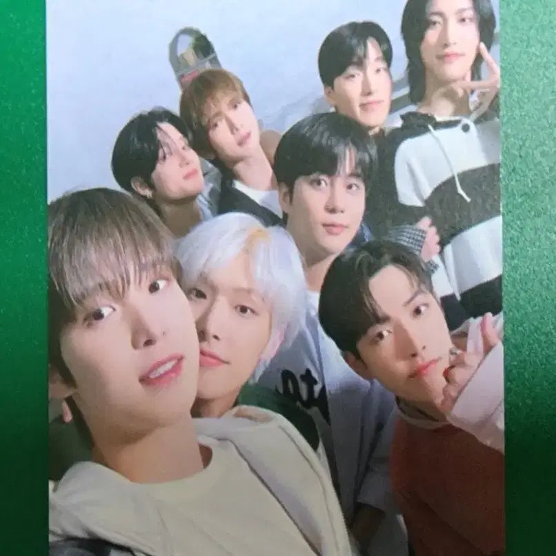 에이티즈 팬미팅 단체 포카