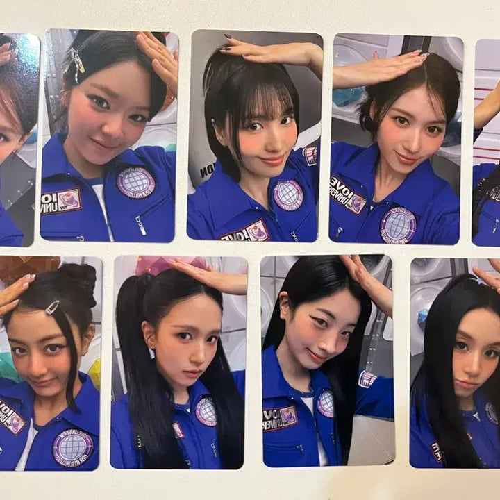 트와이스 10주년 팝업 빙고 포카 세트