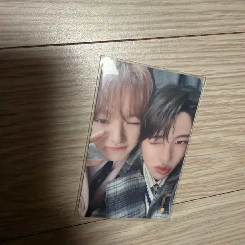 엔시티위시 일본 앨범 회장 특전 유닛포카