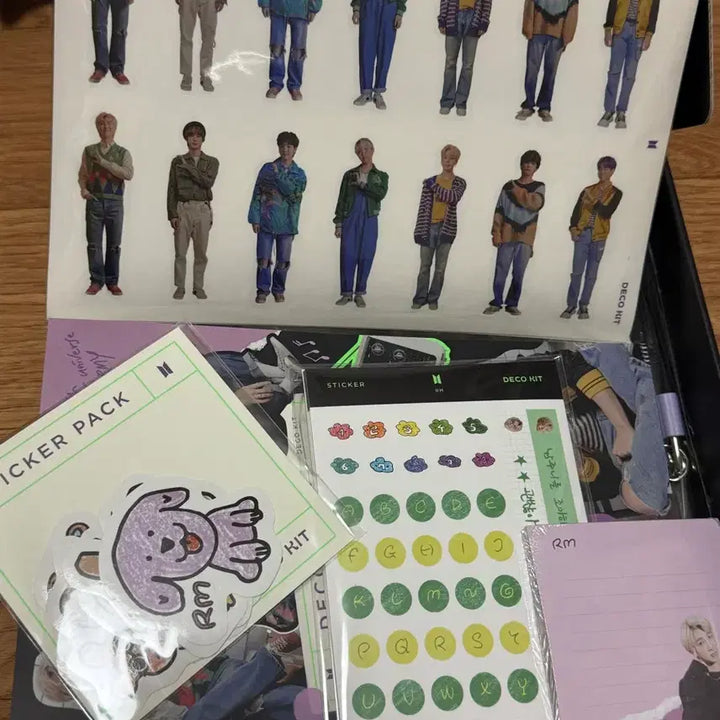 방탄 데코키트 풀 세트 정국 포카 양도