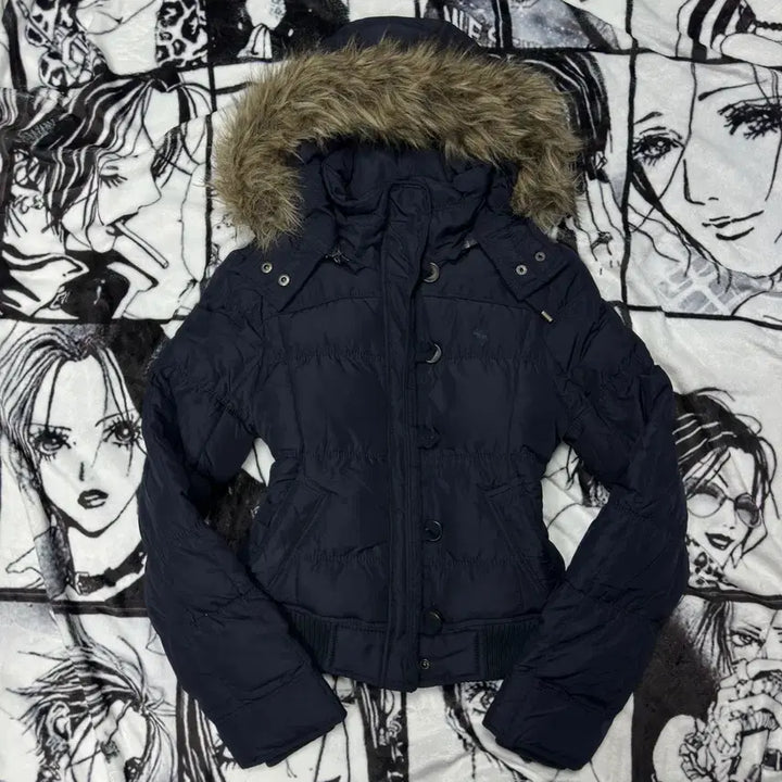 [BUNJANG] Abercrombie Wolfjo Puffer Jacket / 희귀매물)아베크롬비 울프죠 푸퍼 패딩