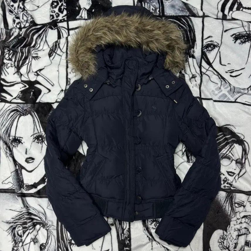 [BUNJANG] Abercrombie Wolfjo Puffer Jacket / 희귀매물)아베크롬비 울프죠 푸퍼 패딩