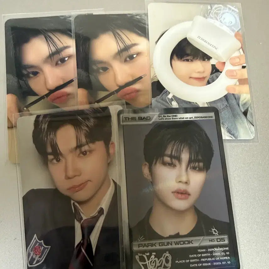 제로베이스원 박건욱 포카 일괄 처분