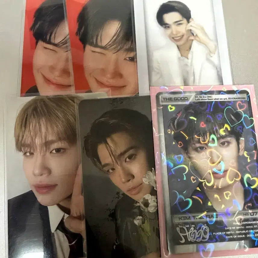 제로베이스원 김태래 포토카드 처분