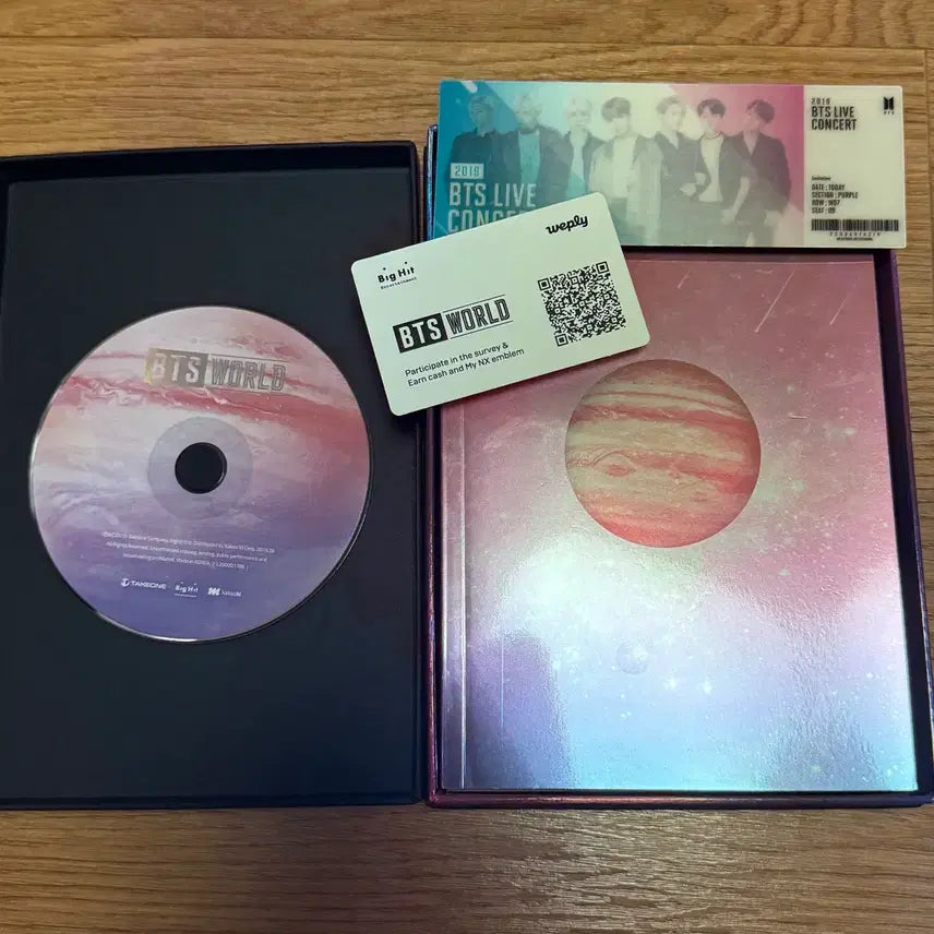 bts world 앨범 방탄소년단 정국 포카 포함 풀셋