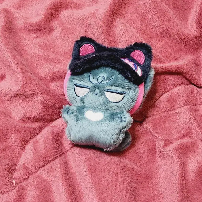 [BUNJANG] ATEEZ Nuri Alien Stage Doll & Eye Mask Bundle Set / 에이스테 틸 비공굿 동물형 솜인형 누리 솜깅 에일리언스테이지 일괄 안대