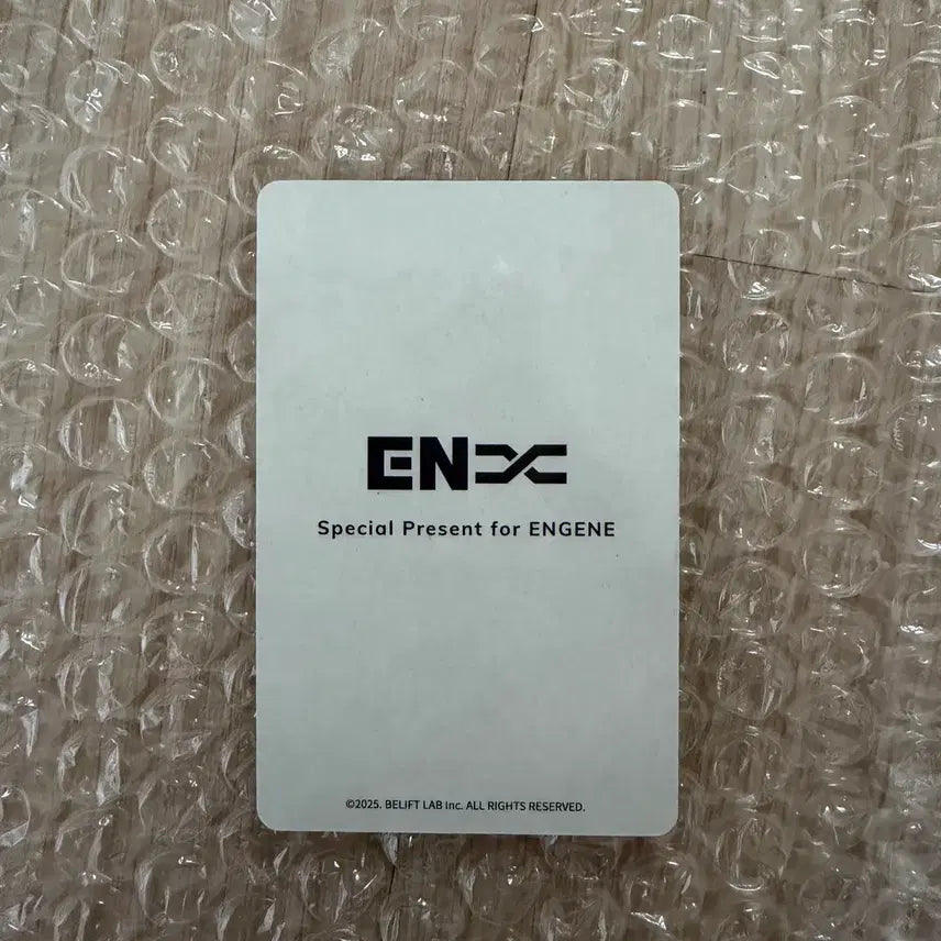 엔하이픈 제이 일본 멤버십 설문 특전 포카 판매