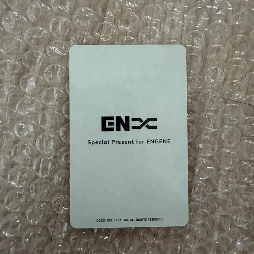 엔하이픈 니키 일본 멤버십 설문 특전 포카 판매