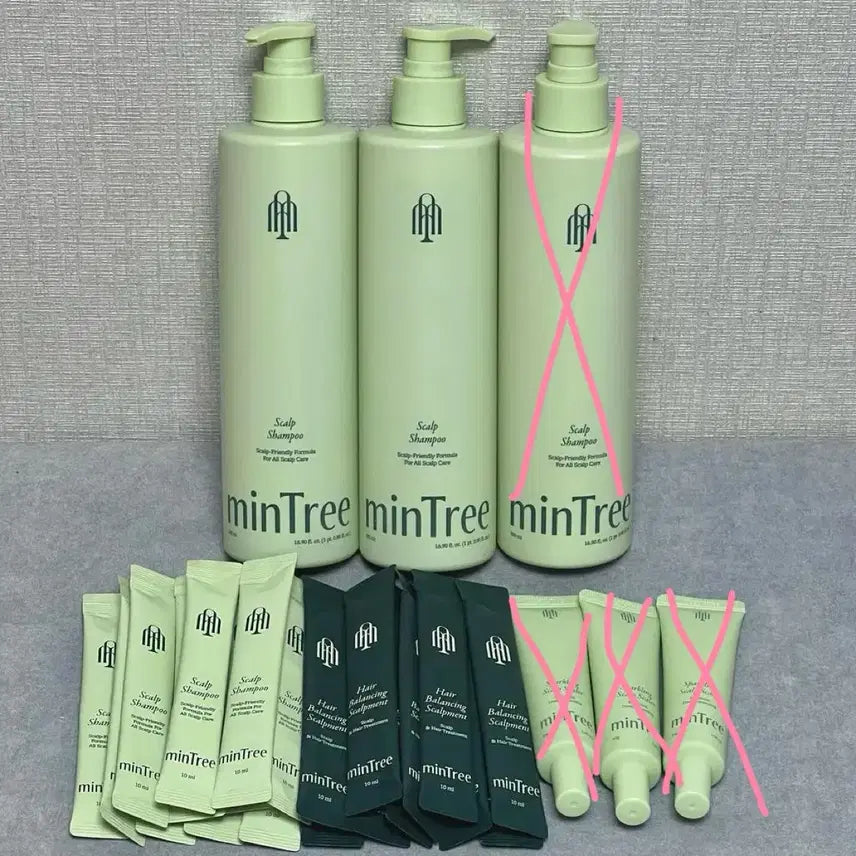 [BUNJANG] Mintree Scalp Shampoo 500ml + Sample / (새상품)민트리 스칼프 샴푸 500ml +샘플