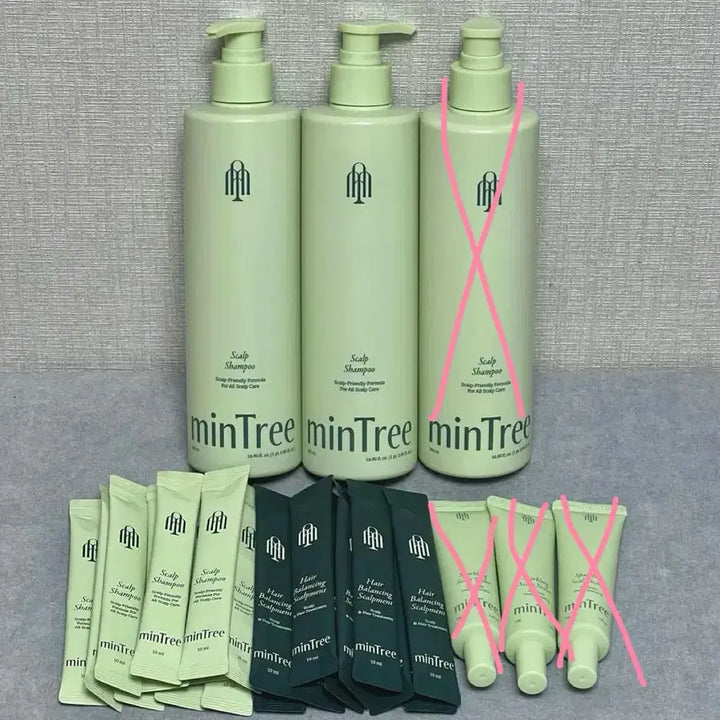 [BUNJANG] Mintree Scalp Shampoo 500ml + Sample / (새상품)민트리 스칼프 샴푸 500ml +샘플