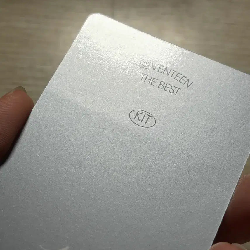 세븐틴 에스쿱스 17 Is right here 키트 포카