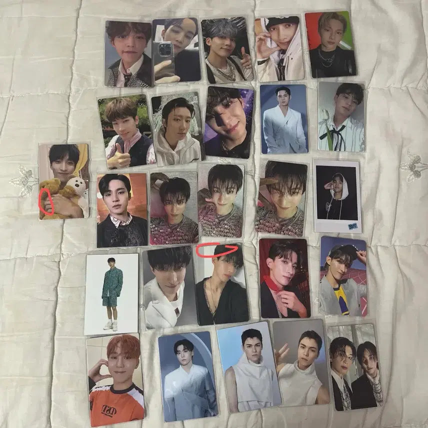 급처) 세븐틴 포토카드 26장 일괄