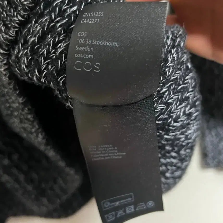 [BUNJANG] COS High Neck Half Zip Sweater L / cos 하이넥 하프집 스웨터 니트 점퍼 L