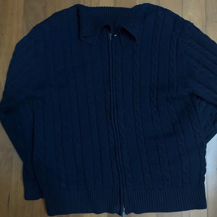 [BUNJANG] MNB Knit Zip-up / 미나브 니트집업 m