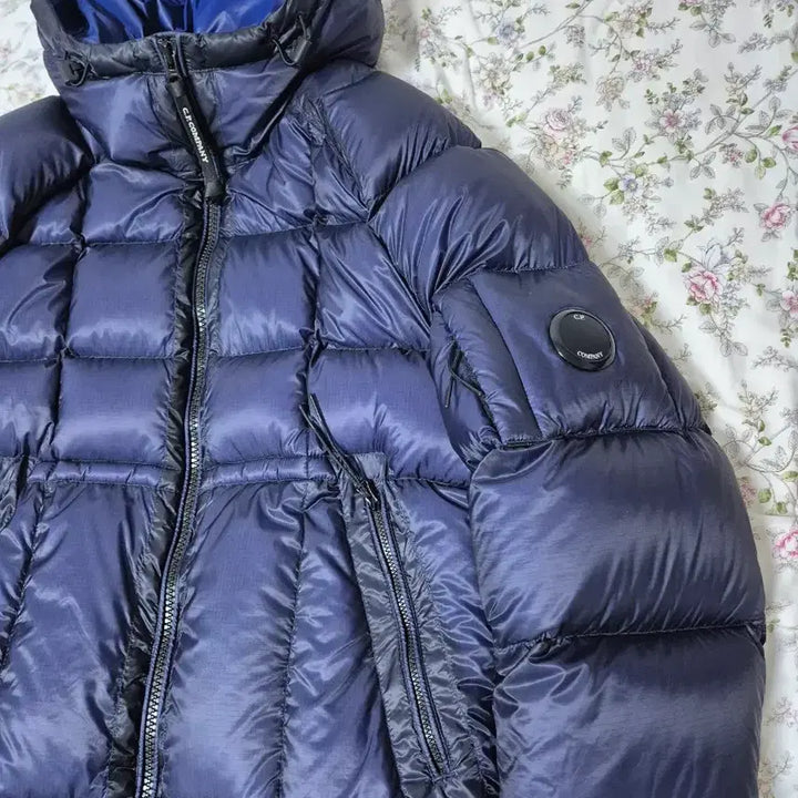 [BUNJANG] C.P. Company DD Shell Hooded Down Blueprint Jacket / C.P. 컴퍼니 DD 쉘 후드 다운 블루프린트 48