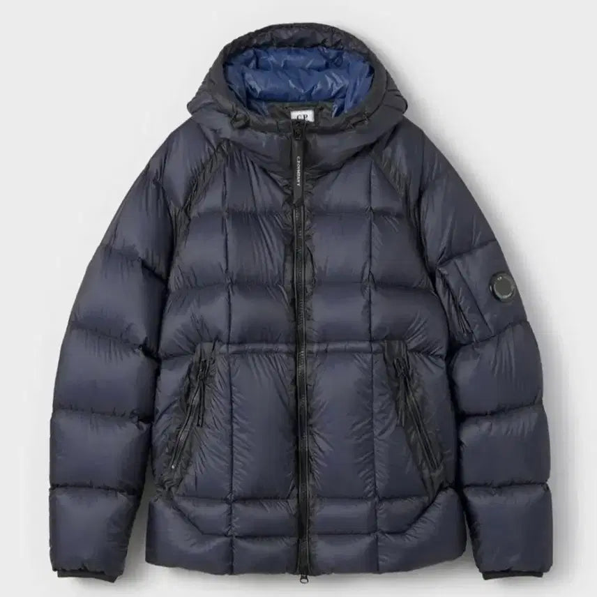 [BUNJANG] C.P. Company DD Shell Hooded Down Blueprint Jacket / C.P. 컴퍼니 DD 쉘 후드 다운 블루프린트 48
