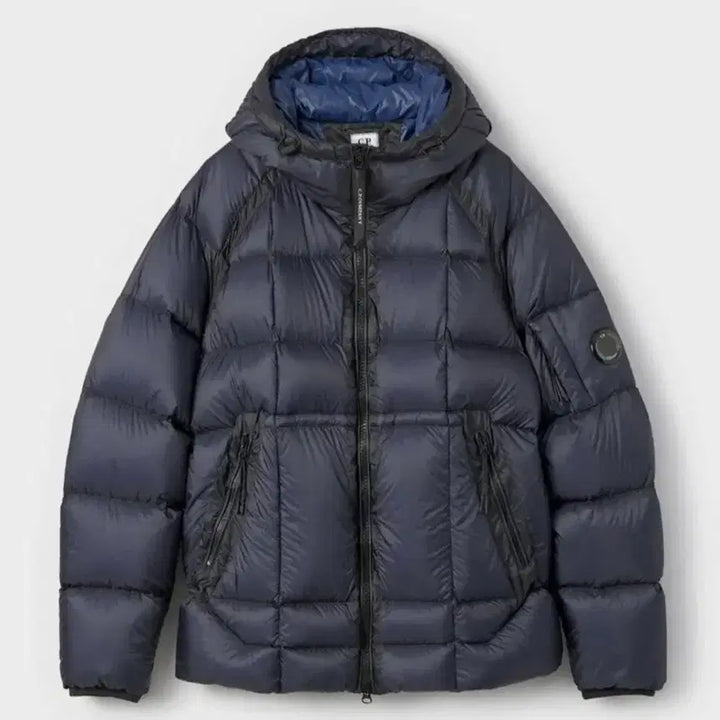 [BUNJANG] C.P. Company DD Shell Hooded Down Blueprint Jacket / C.P. 컴퍼니 DD 쉘 후드 다운 블루프린트 48