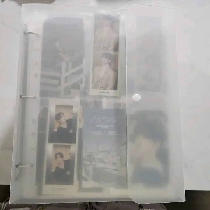 세븐틴 에스쿱스 포토카드 9바인더 5개 공식포카(4개분량)