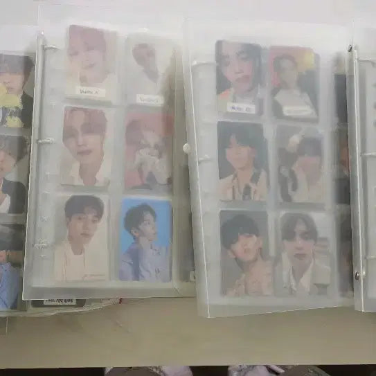세븐틴 에스쿱스 포토카드 9바인더 5개 공식포카(4개분량)