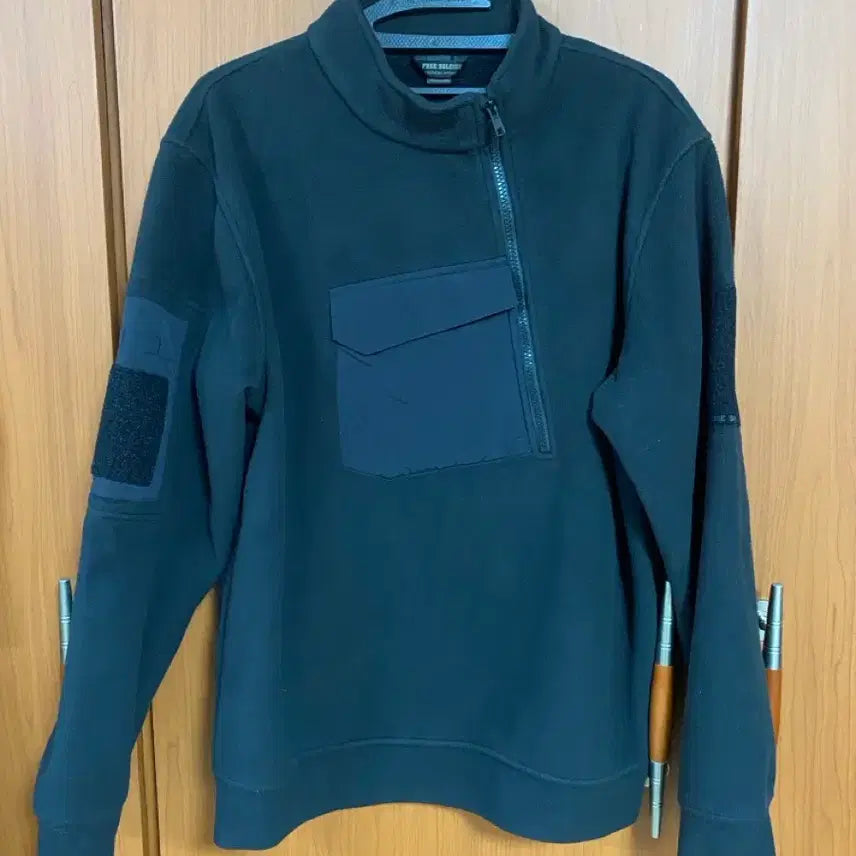 [BUNJANG] FREE SOLDIER Fleece Half-Zip / [FREE SOLDIER] 프리솔져 플리스 하프집업 L사이즈
