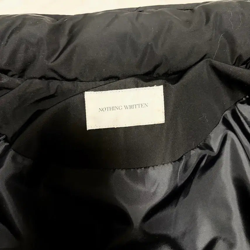 [BUNJANG] Nothing Written Crop Puffer / 낫띵리튼 크롭 푸퍼