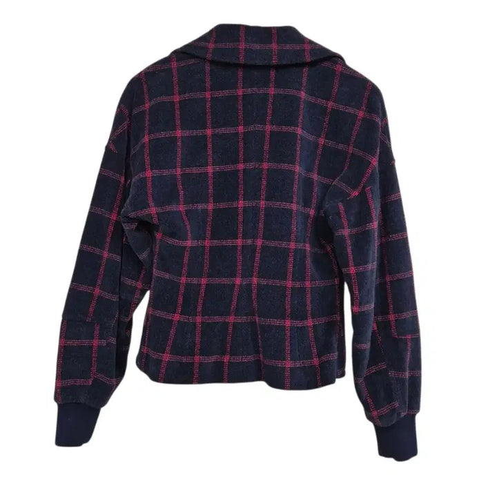 [BUNJANG] KENZO Check Double Button Jacket / KENZO 겐조 체크 더블 버튼 자켓