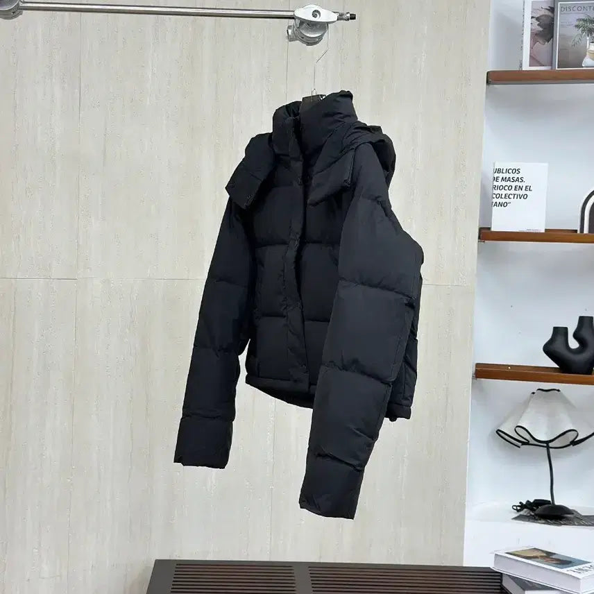 [BUNJANG] Lululemon Black Short Padded Jacket / 룰루레몬블랙 숏패딩