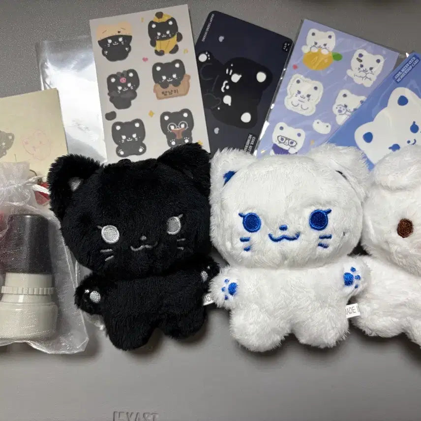 태연 10cm인형 댕구 탱냥 깜탱냥 스탬프 도장