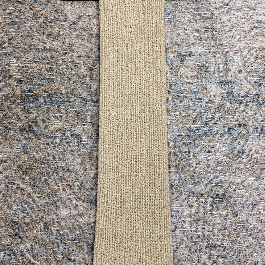 [BUNJANG] Vintage Handmade Knit Muffler / JPN 빈티지  핸드메이드 니트 머플러