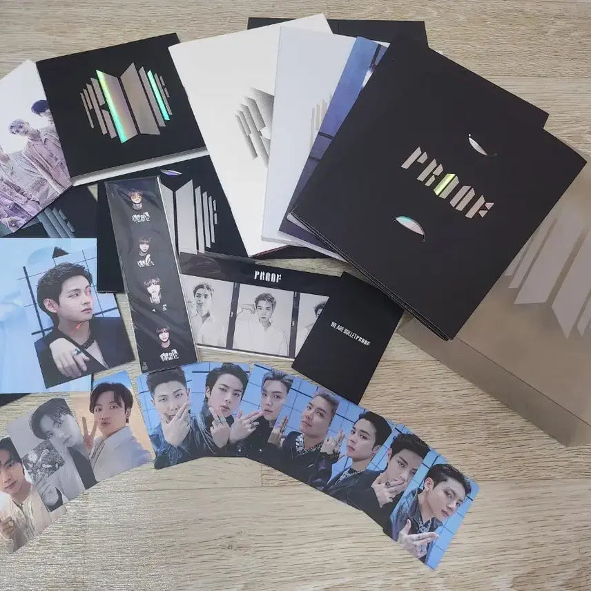 방탄소년단 Proof 앨범 풀세트 포토카드