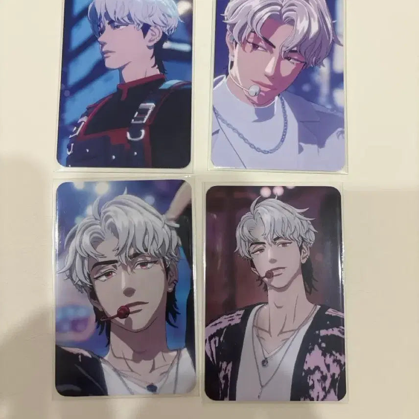 플레이브 은호 애니플러스 음료 특전포카 일괄