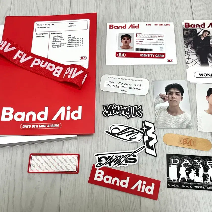 (원필 구성) 데이식스 밴드에이드 앨범